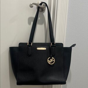 Michael Kors Black purse mid size NWOT